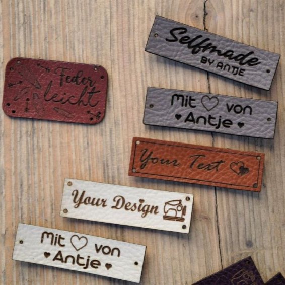 Kunstlederlabel